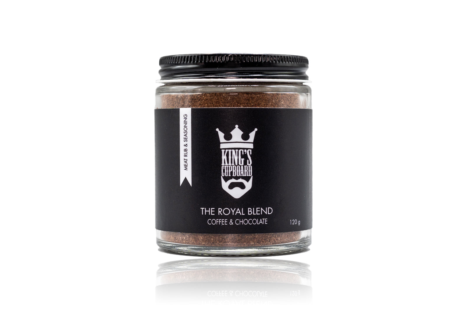 The Royal Blend - Coffee + Cocoa Meat Rub 120 g - King's Cupboard